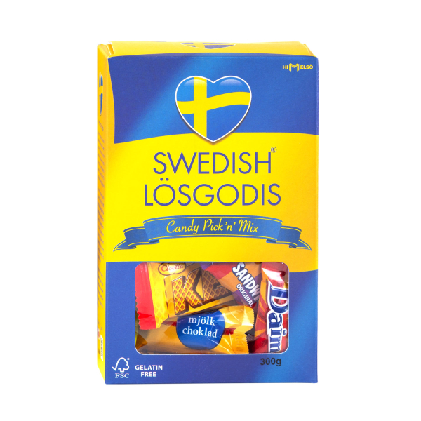 Swedish Fika Lösgodis Box 10 x 300g 2